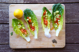 Lettuce Cups (Sweet Tidbits) AFBA January 2014 Challenge