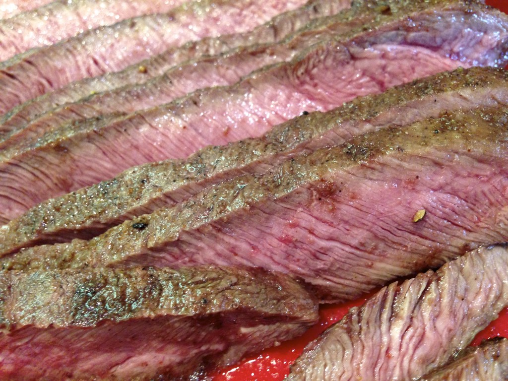 Perfectly Cooked & Sliced Texas Beef.